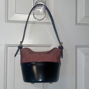 Brand New By Far Jamie Leather Satin Mini Bag